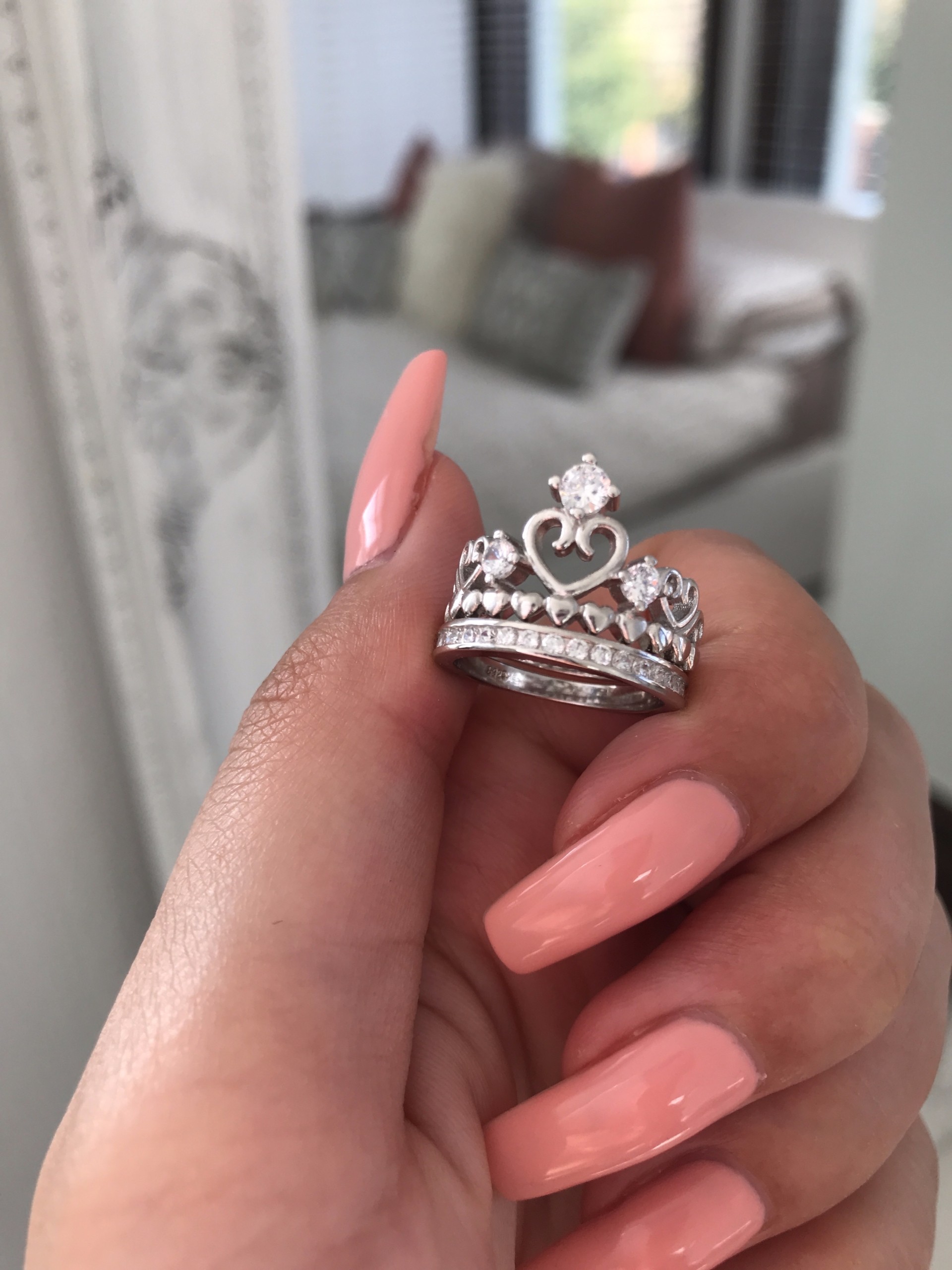 queen of hearts crown ring