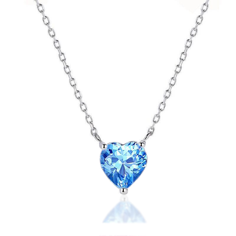 Chatelaine® Pendant Necklace in Sterling Silver with Hampton Blue Topaz and  Diamonds, 14mm | David Yurman