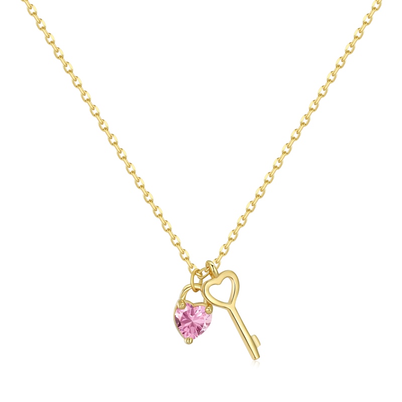 Key to My Heart Necklace Gold