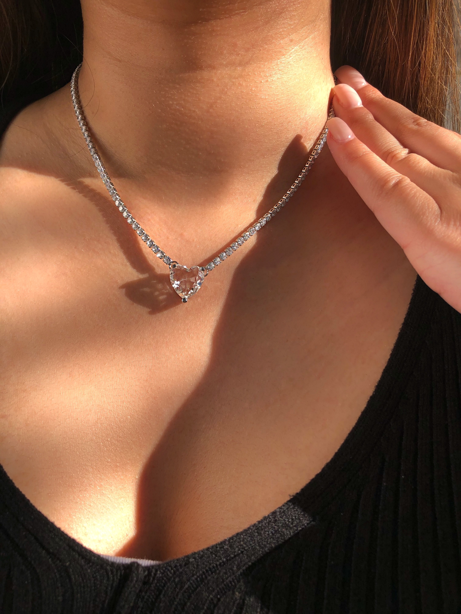 Cupids Cutest Valentine Rose Gold Necklace - Jewelry by Bretta