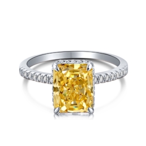 yellow canary radiant cut ring affordable