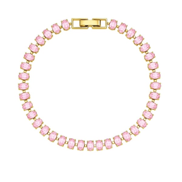 Elira Tennis Bracelet (Rosé)