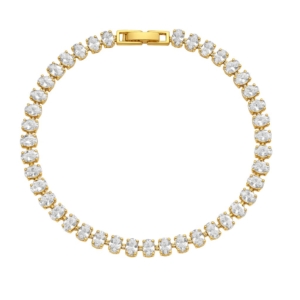 oval cute tennis bracelet
