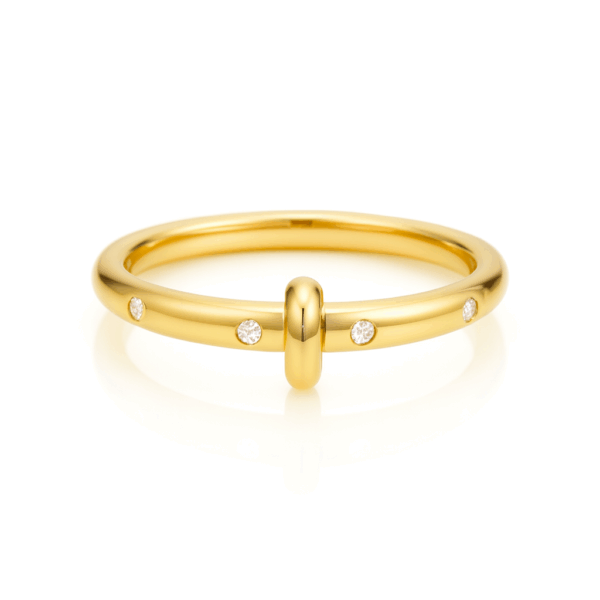 oria 18K stainless steel ring