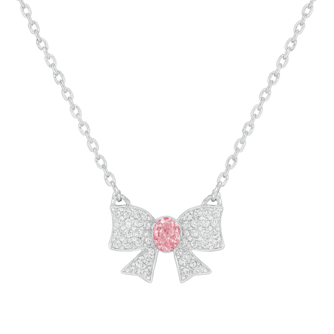 Étoile Bow Necklace (Silver)