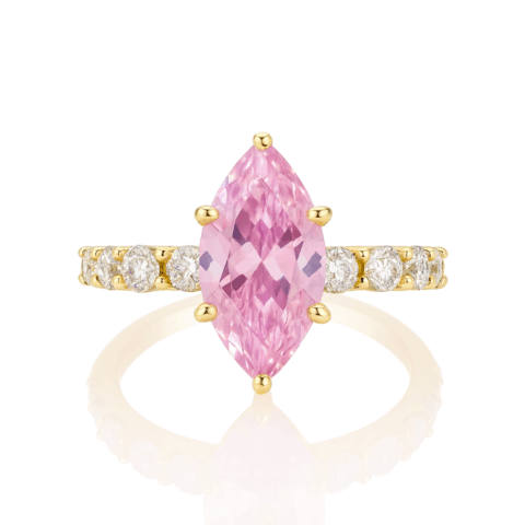 Dinner at Midnight 18K Sterling Silver Ring