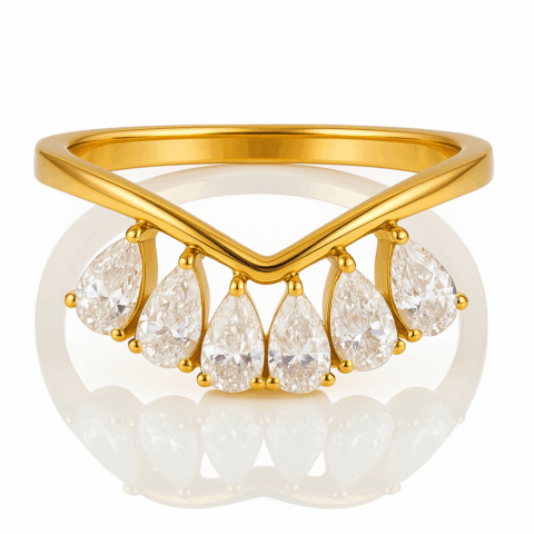 Gold Monaco Ring